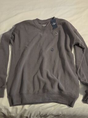 abercrombie kids Gray Crewneck Sweatshirt
